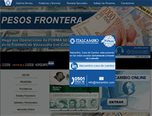Tablet Screenshot of italcambio.com